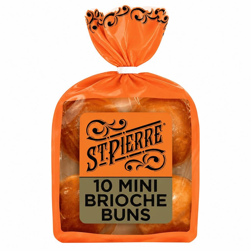 St Pierre Mini Brioche Buns x10