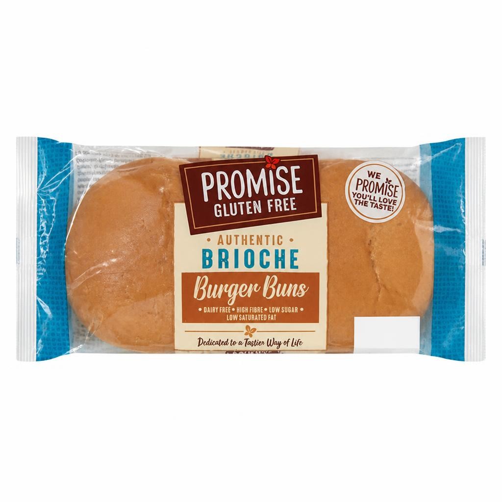 Promise Gluten Free Authentic Brioche Burger Buns 260g