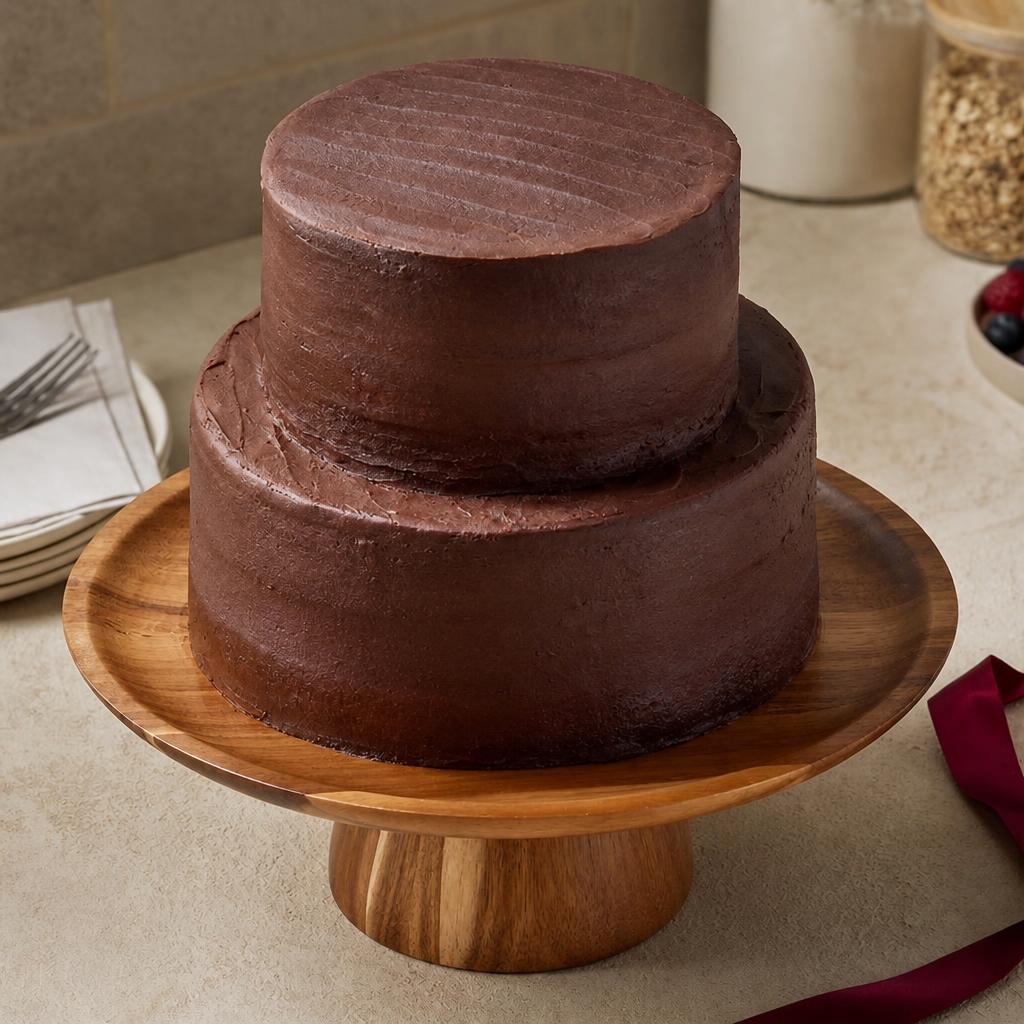 Sainsbury's 2.3kg Two Tier Chocolate Naked Cake