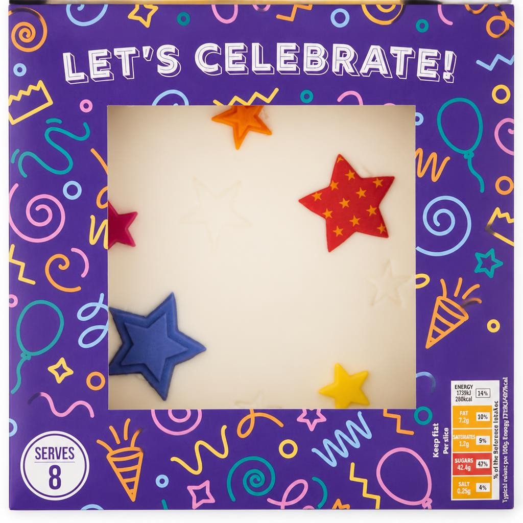 Sainsbury's 550g Celebration Madeira Cake