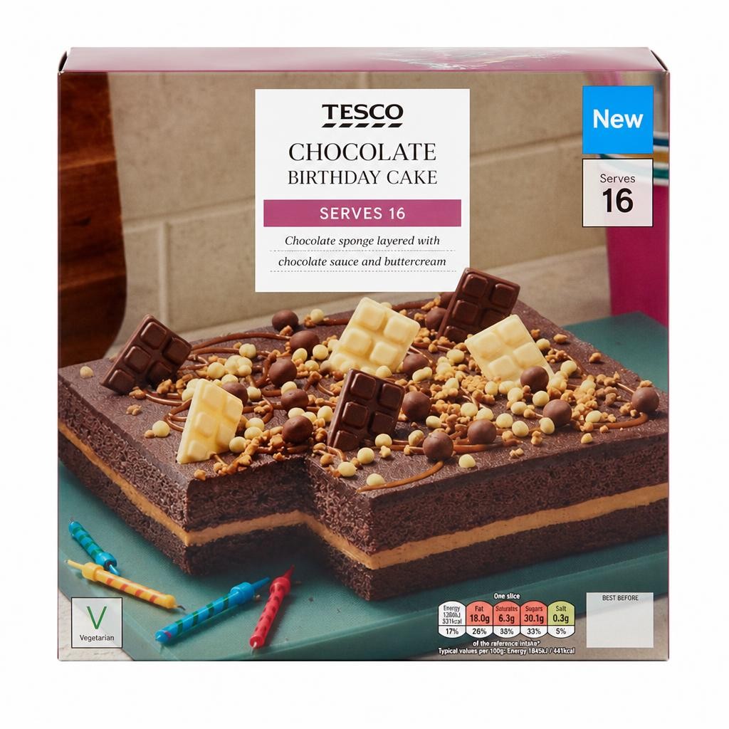 Sainsbury's Occasions Fully Loaded Chocolate Brownie Traybake, Taste the Difference 1.63kg