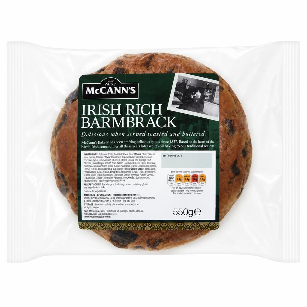 Mccanns Irish Rich Barmbrack 553g