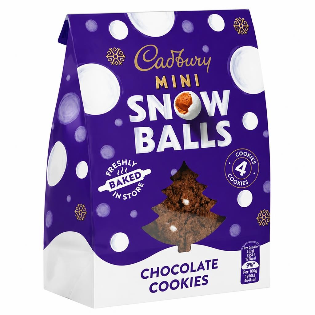 Cadbury Snowball Cookie