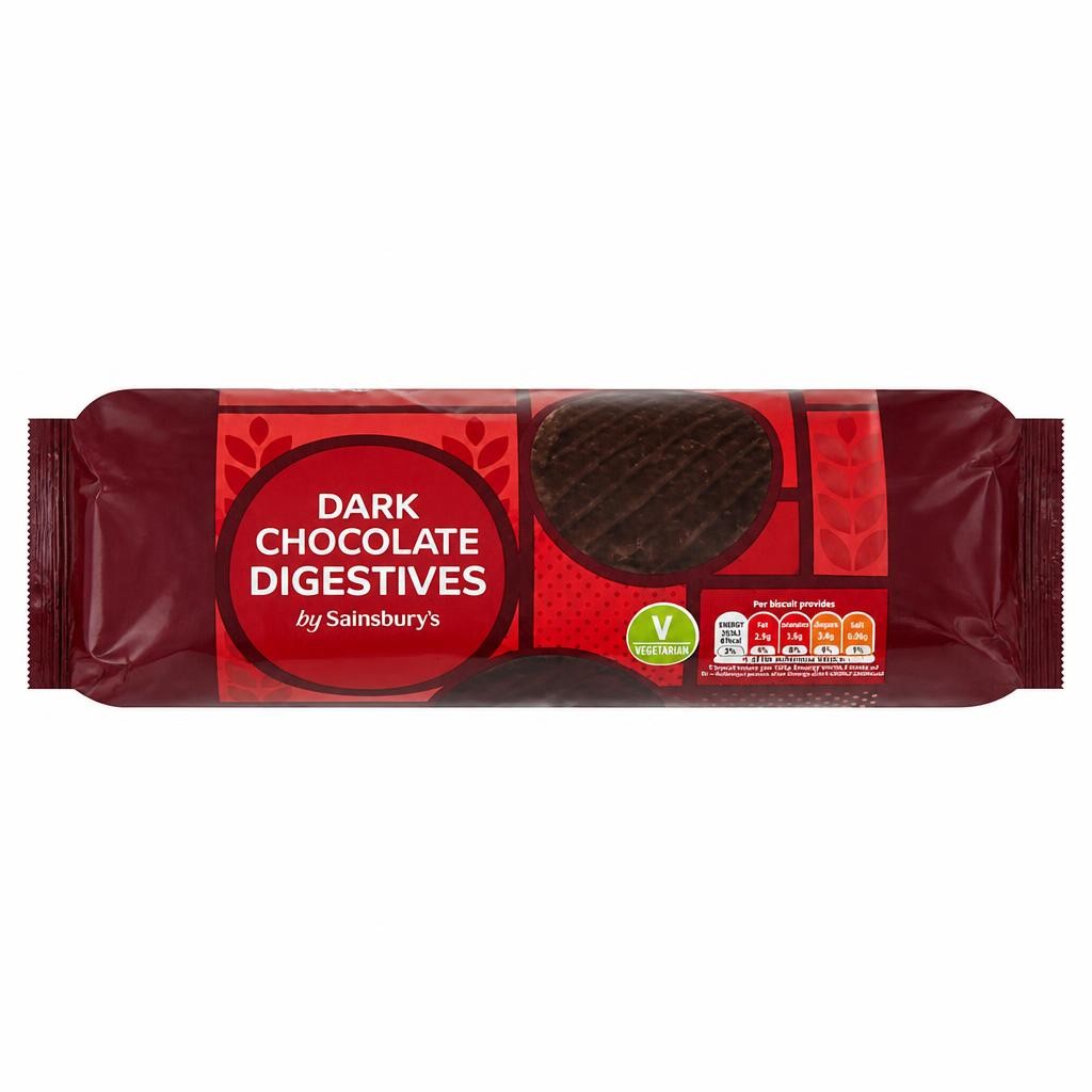 Sainsbury's Dark Chocolate Digestives 300g