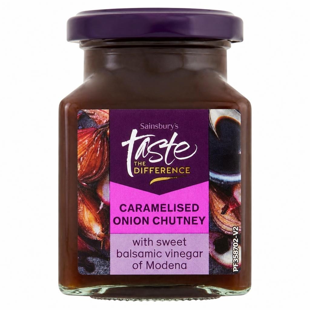 Sainsbury's Caramelised Onion Chutney, Taste the Difference 230g