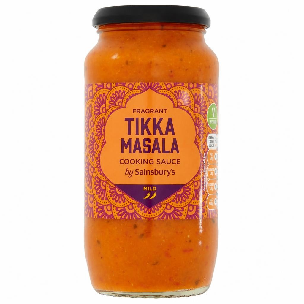 Sainsbury's Tikka Masala Curry Cooking Sauce 500g