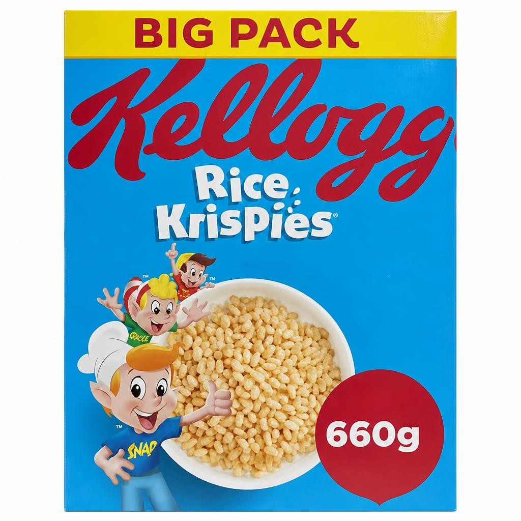 Kellogg's Rice Krispies Breakfast Cereal 660g