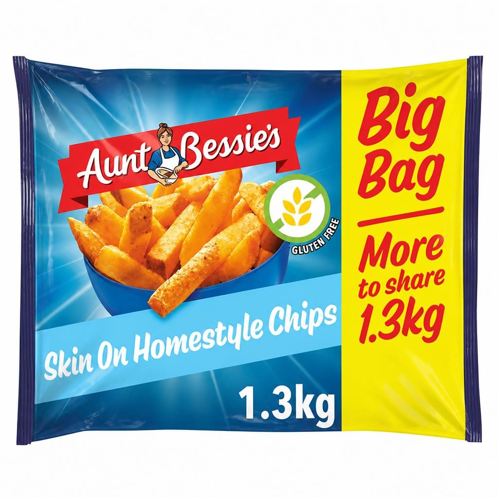 Aunt Bessie's Crispy & Fluffy Homestyle Chips 1.3kg