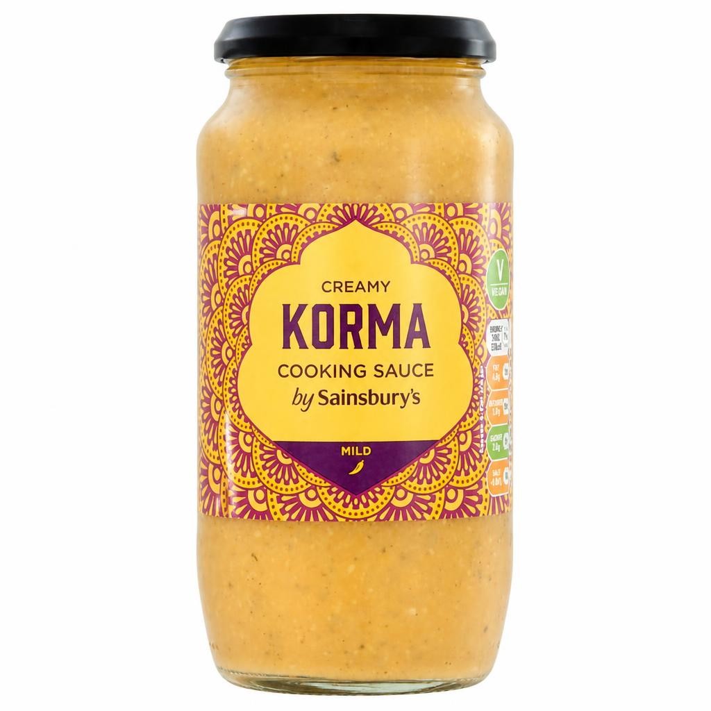 Sainsbury's Korma Curry Cooking Sauce 500g
