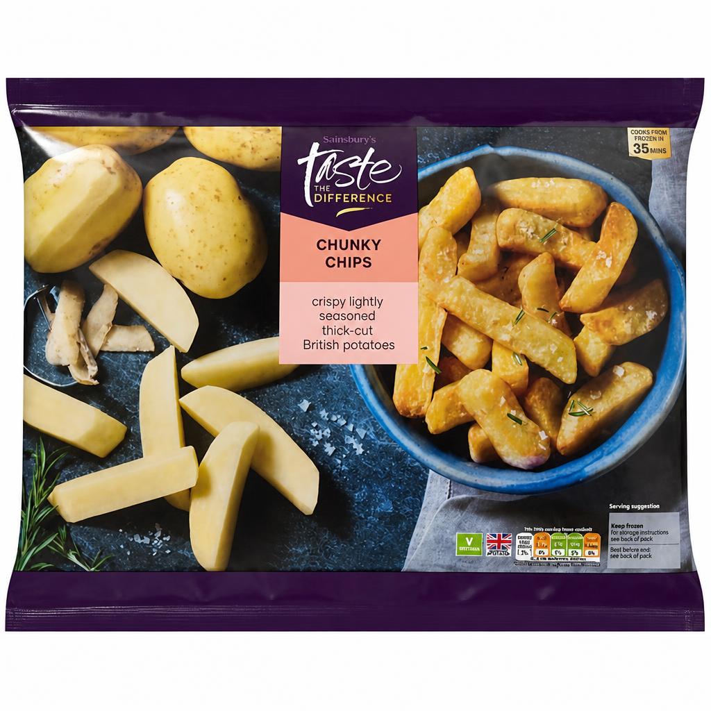 Sainsbury's Chunky Chips, Taste the Difference 1.2kg