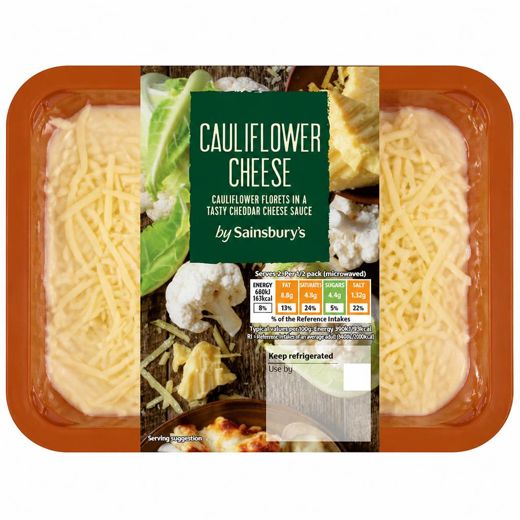 Sainsbury's Cauliflower Cheese 400g
