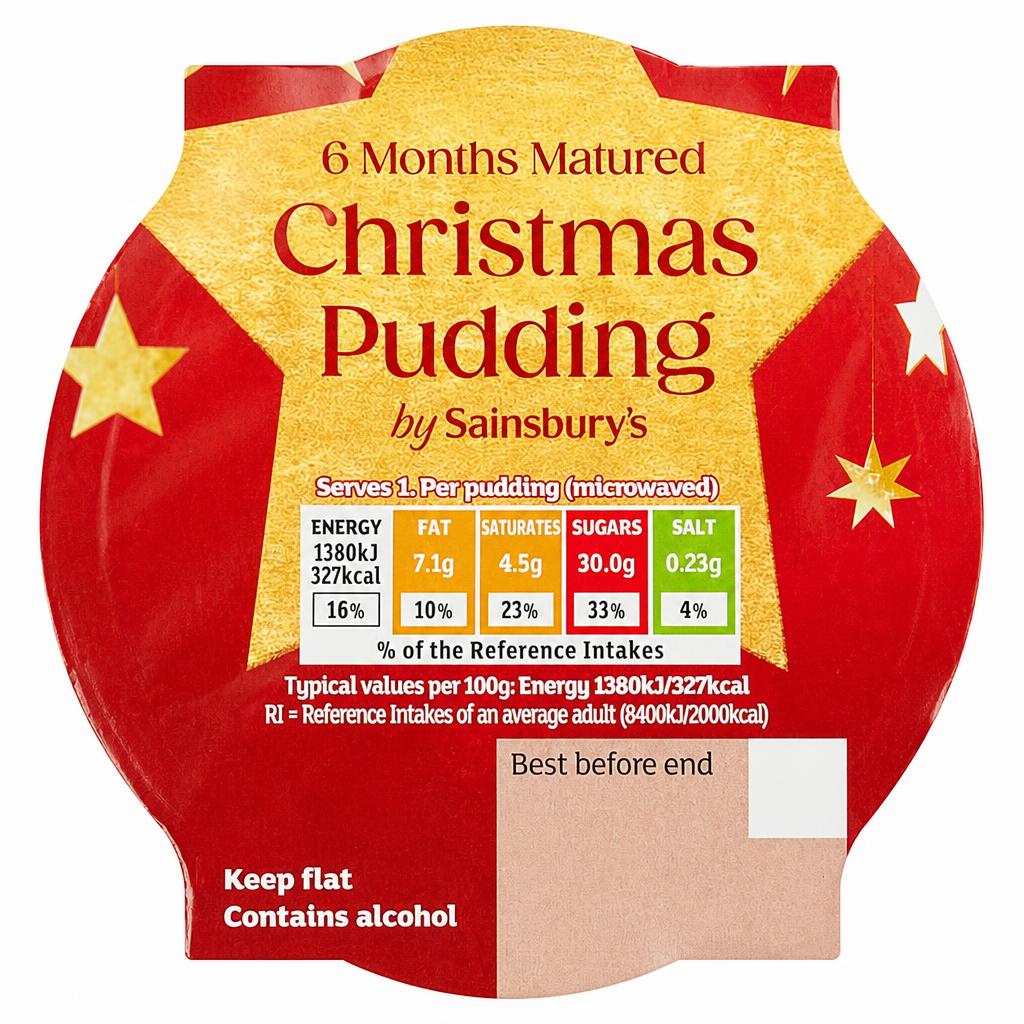 Sainsbury's Christmas Pudding 100g