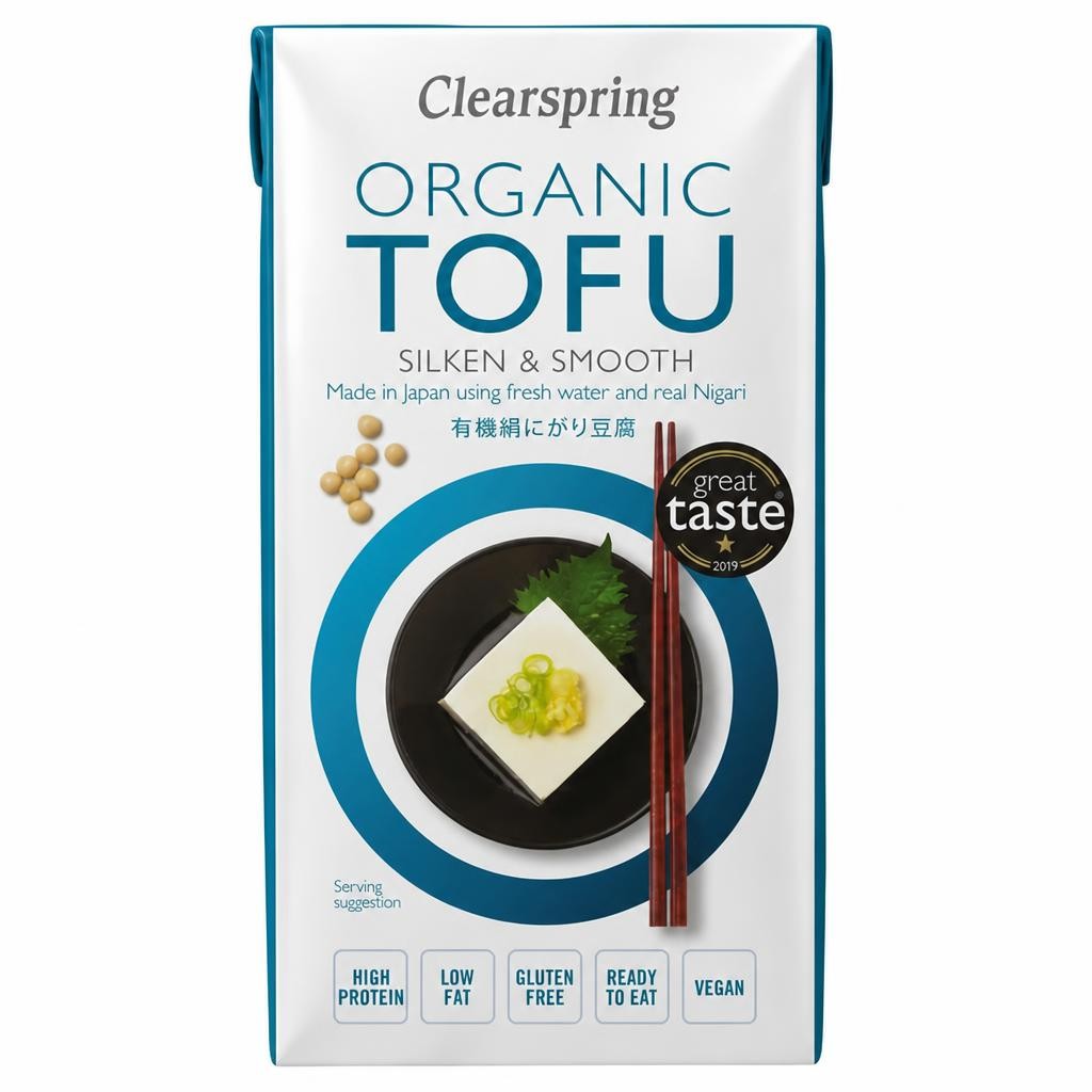 Clearspring Organic Japanese Silken & Smooth Tofu 300g