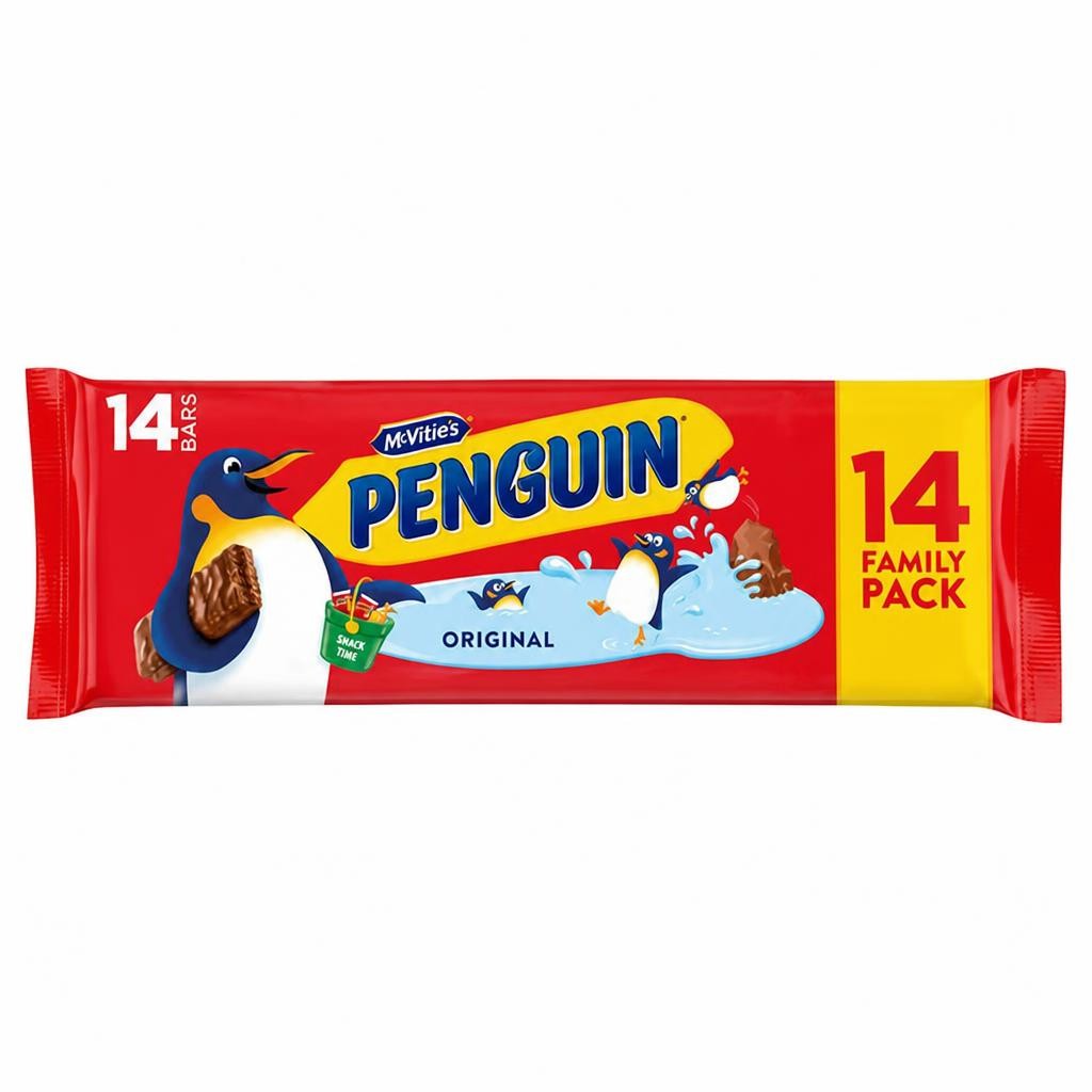 McVitie's Penguin Original Biscuit Bars 14 x 24.6g