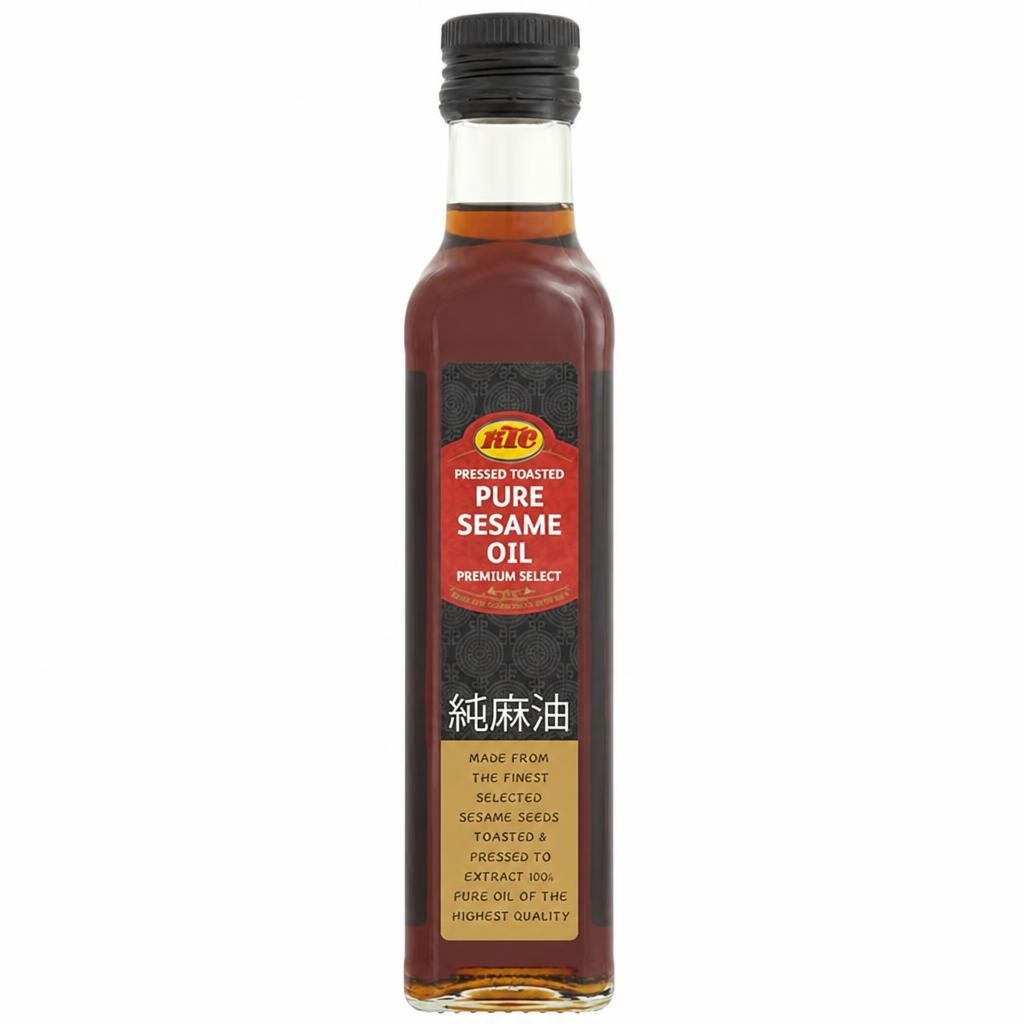 KTC Pressed Toasted Pure Sesame Oil 250ml