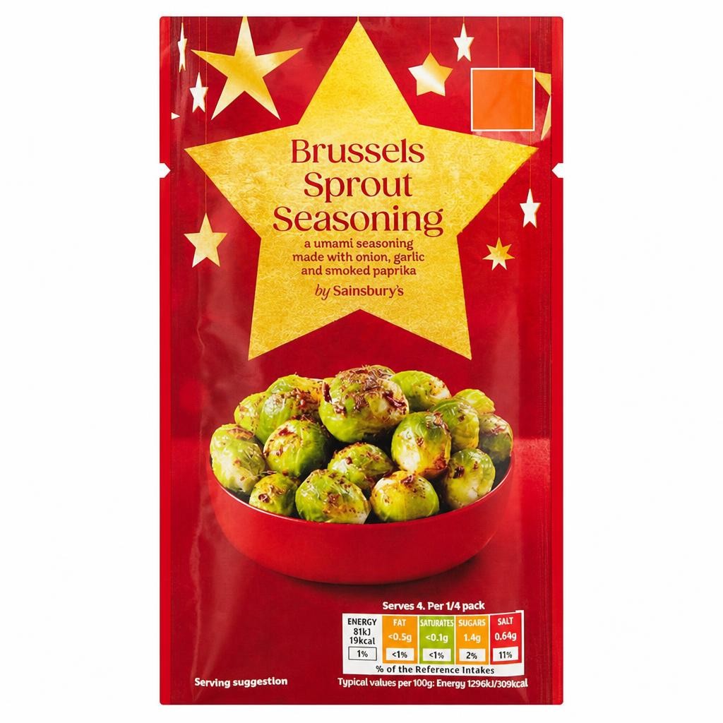 Sainsbury's Brussels Sprout Seasoning 25g