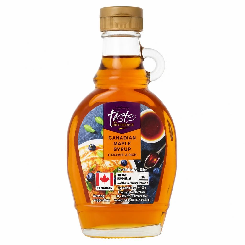 Sainsbury's Canadian Maple Syrup, Taste the Difference 250g