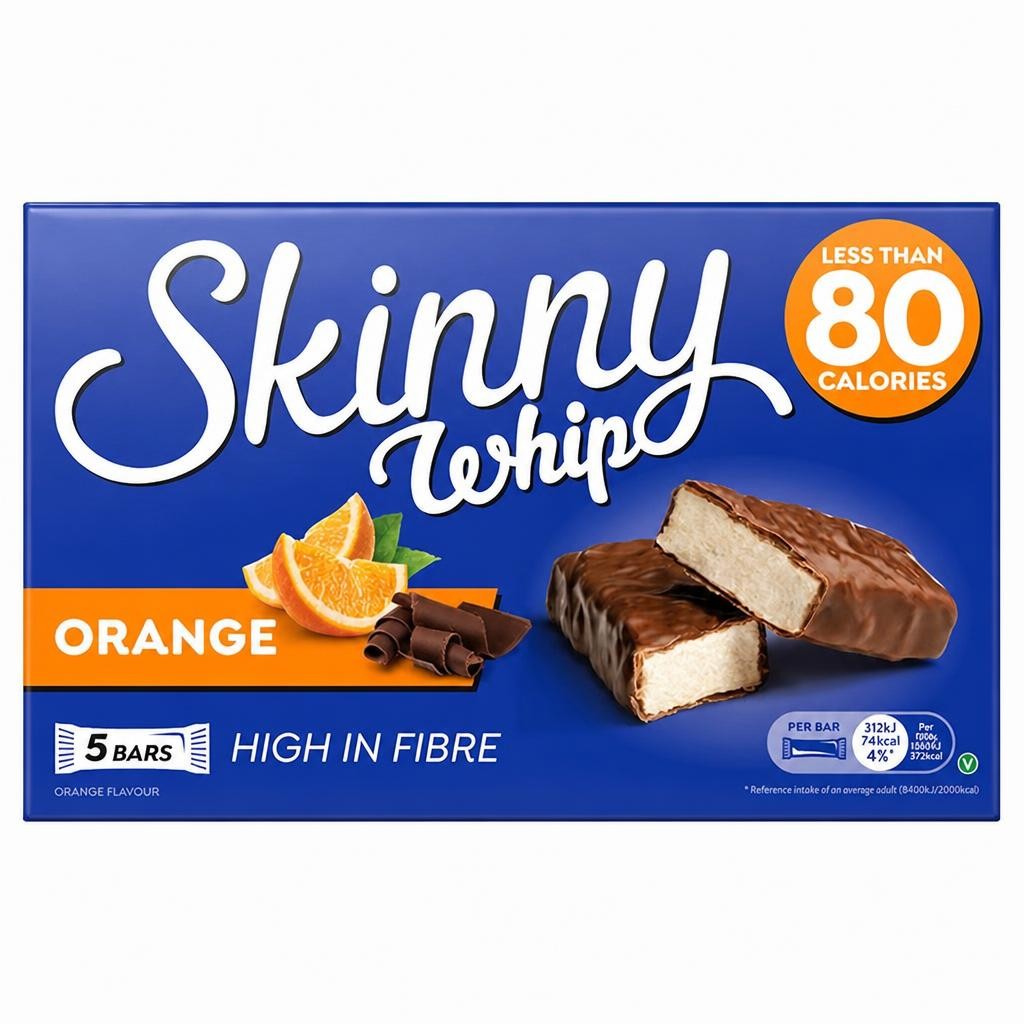 Skinny Whip Chocolate Orange 5x20g