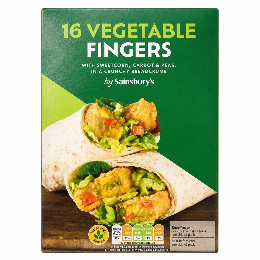 Plant Pioneers Vegetable Fingers x16 452g