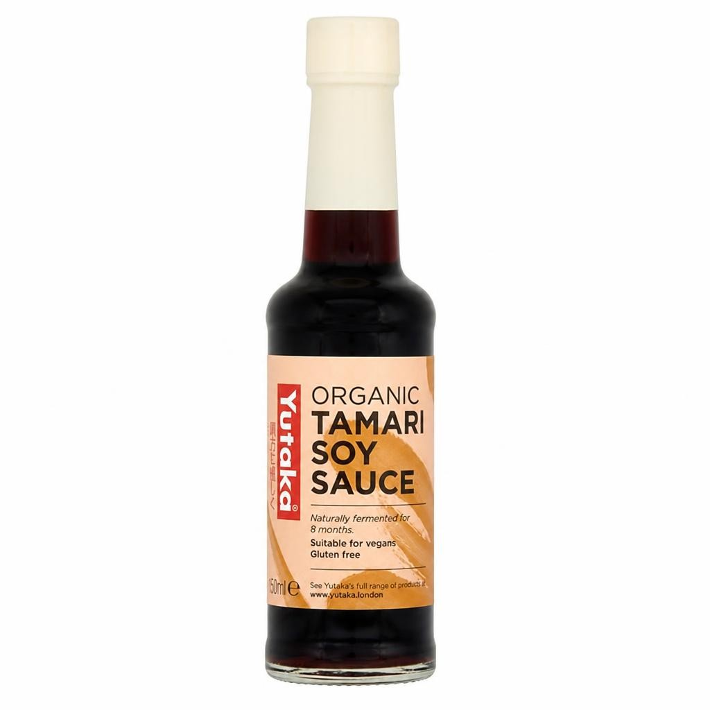 Yutaka Organic Tamari Soy Sauce, Gluten Free 150ml