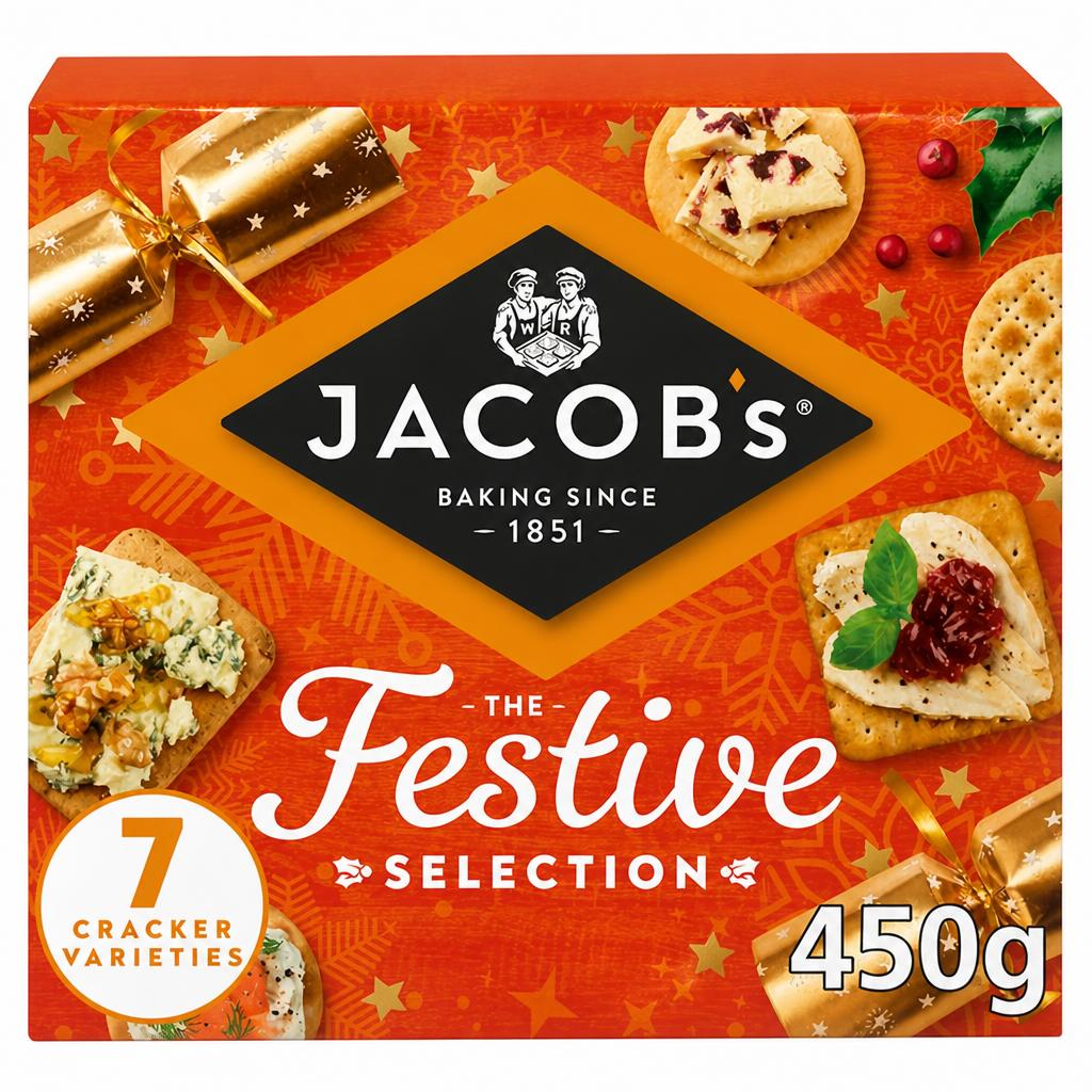 Jacob's Biscuits for Cheese Variety Assortment x7 450g