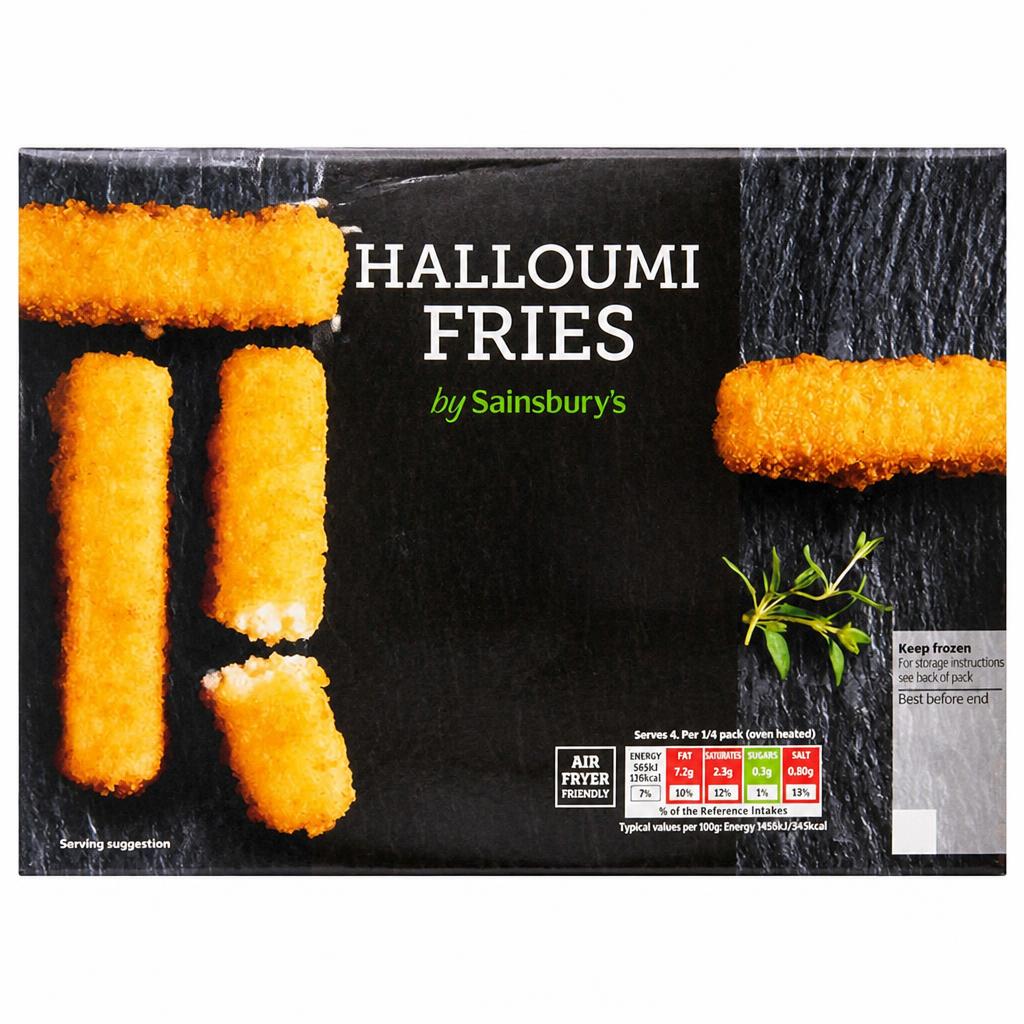 Sainsbury's Breaded Halloumi Fries x10 170g