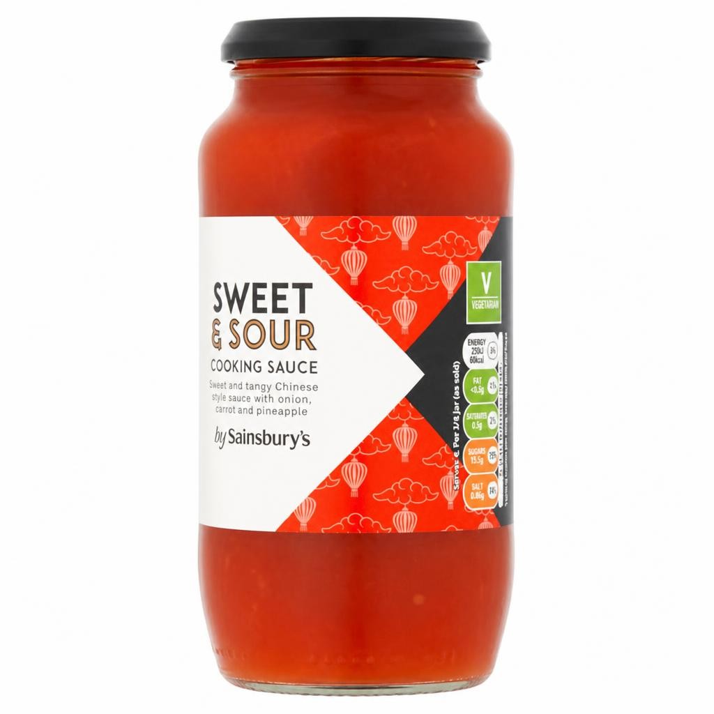 Sainsbury's Sweet & Sour Cooking Sauce 500g