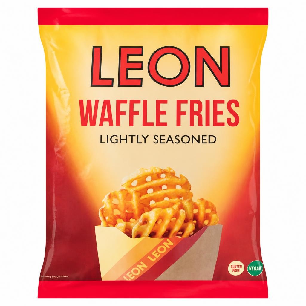 LEON Waffle Fries 550g