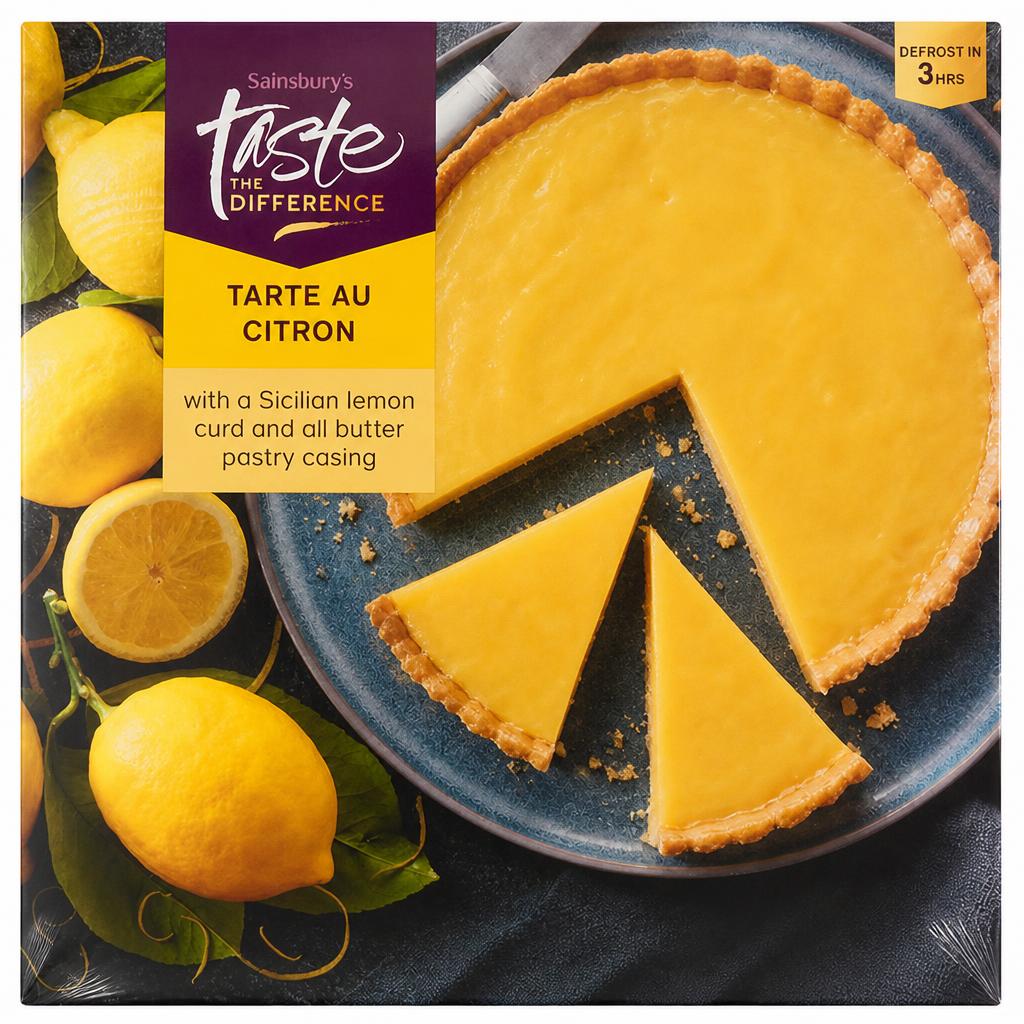 Sainsbury's Tarte Au Citron, Taste the Difference 435g