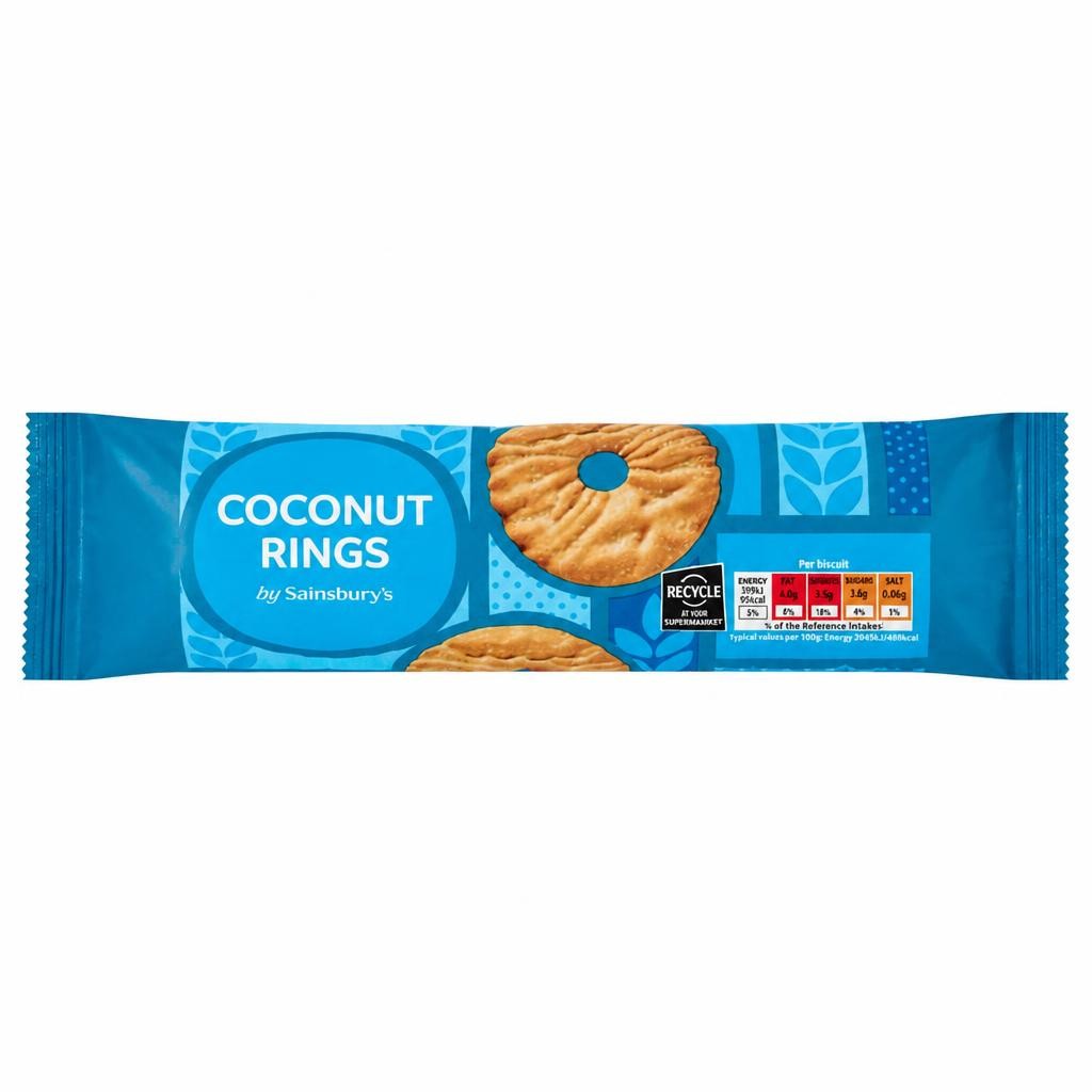 Sainsbury's Coconut Rings 200g