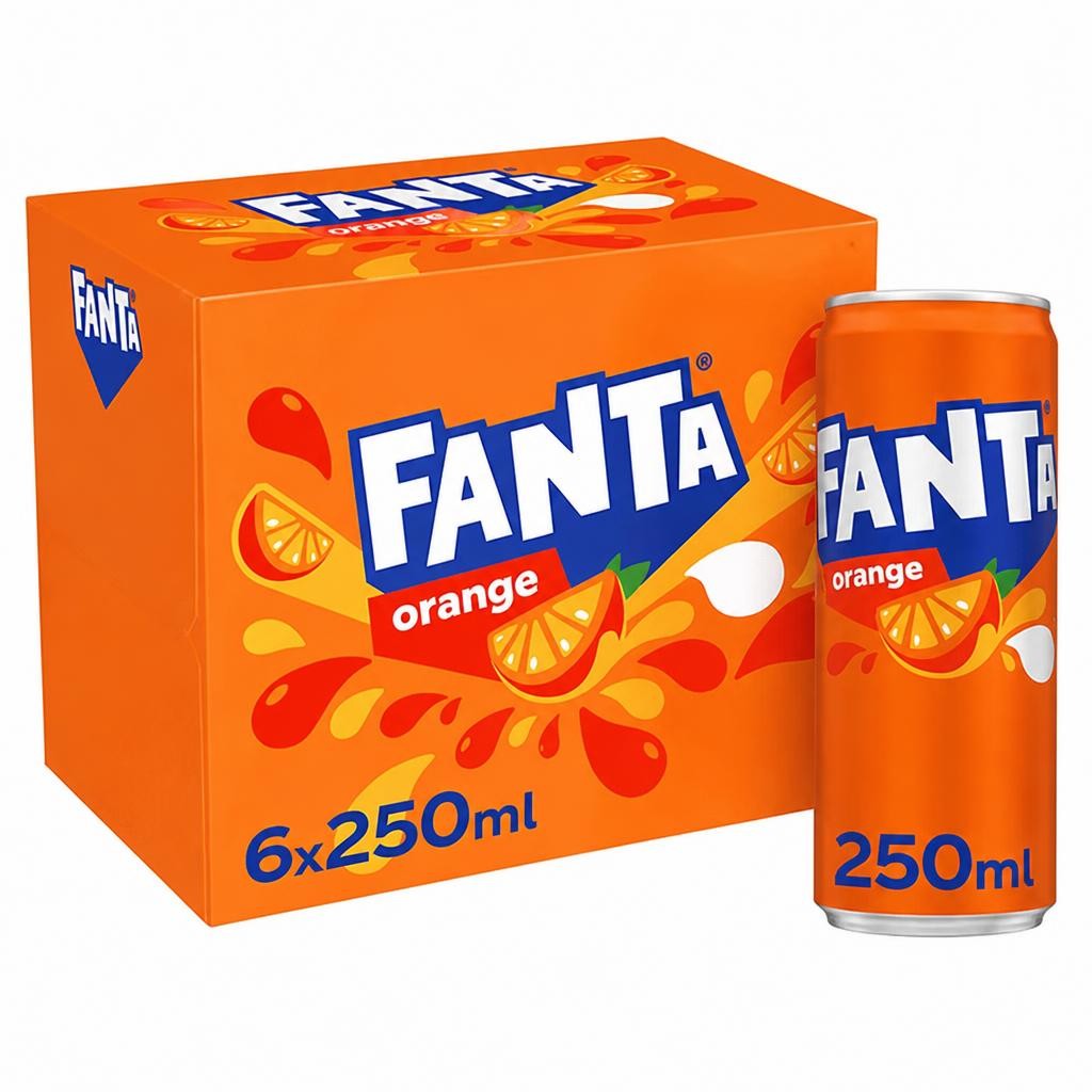 Fanta Orange 6x250ml