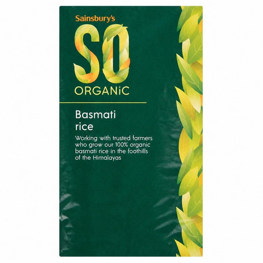 Sainsbury's Basmati Rice, SO Organic 500g