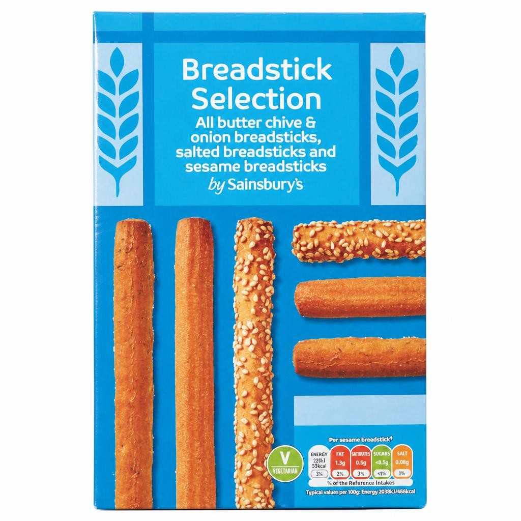 Sainsbury's Breadstick Selection 120g