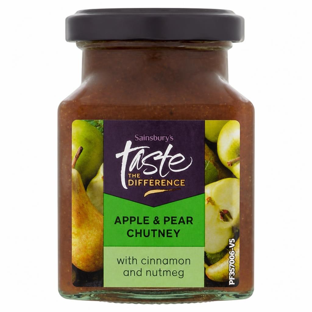 Sainsbury's Apple & Pear Chutney, Taste the Difference 220g
