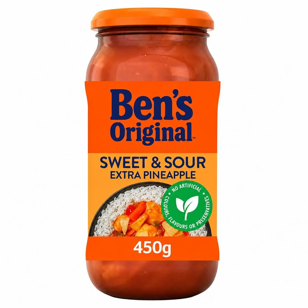 Bens Original Sweet & Sour Extra Pineapple Sauce 450g