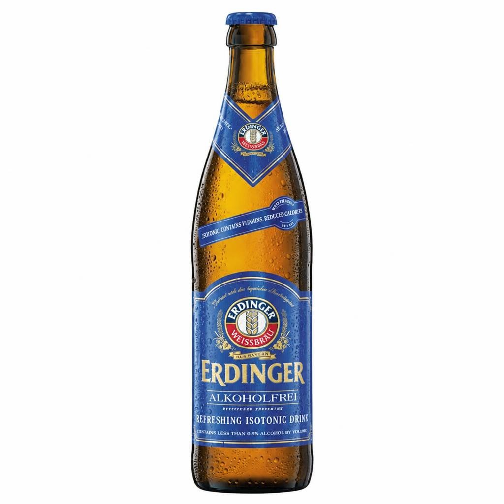 Erdinger Alkoholfrei 0.5% Low Alcohol Wheat Beer 500ml