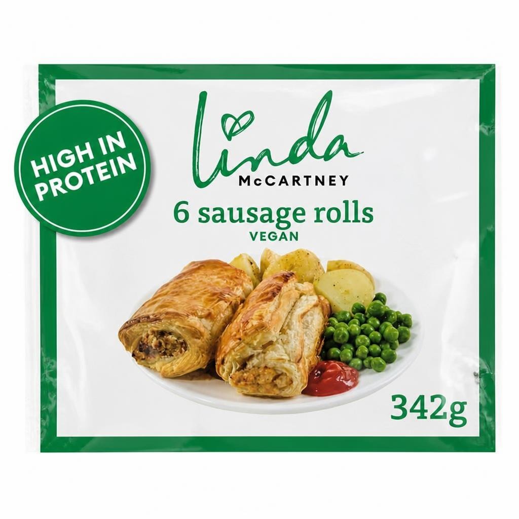 Linda McCartney Sausage Roll x6 342g