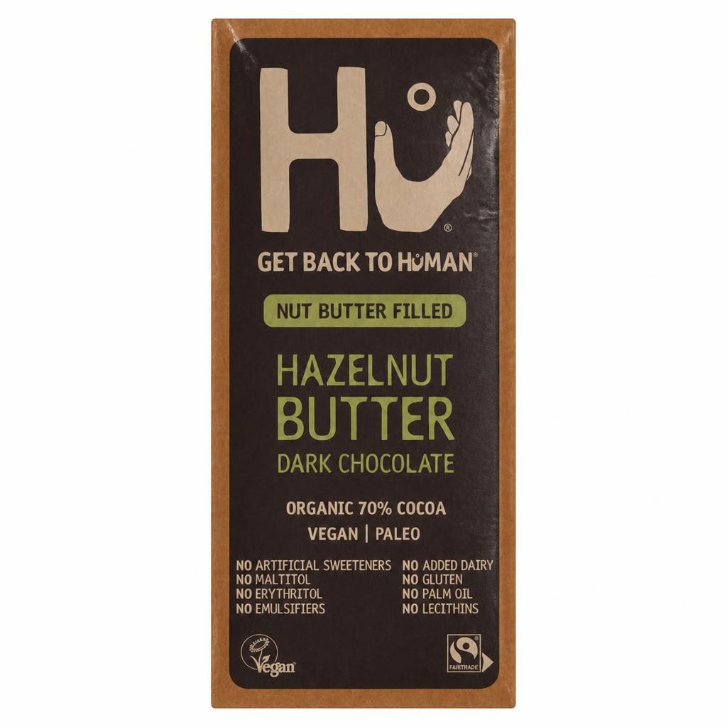 Hu Hazelnut Butter Dark Chocolate Bar 60g