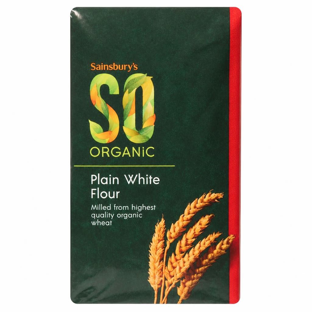 Sainsbury's Plain White Flour, SO Organic 1kg