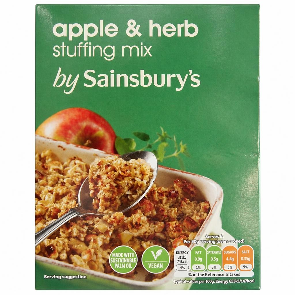 Sainsbury's Apple & Herb Stuffing Mix 130g