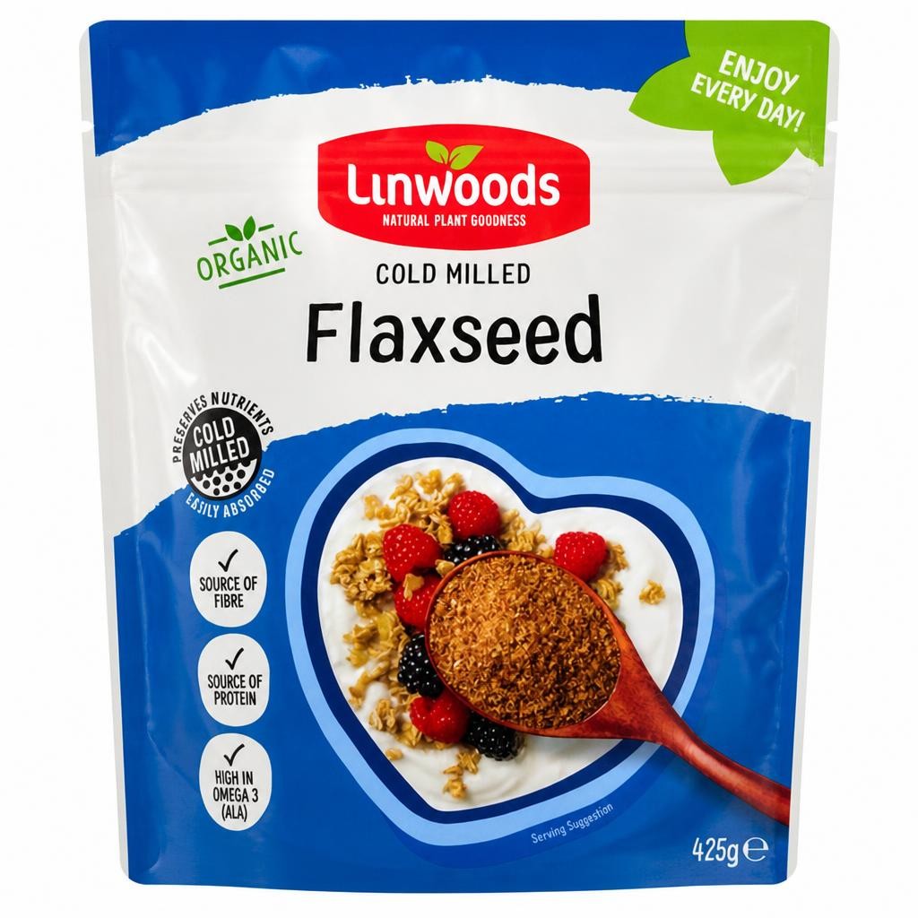 Linwoods Milled Organic Flaxseed 425g