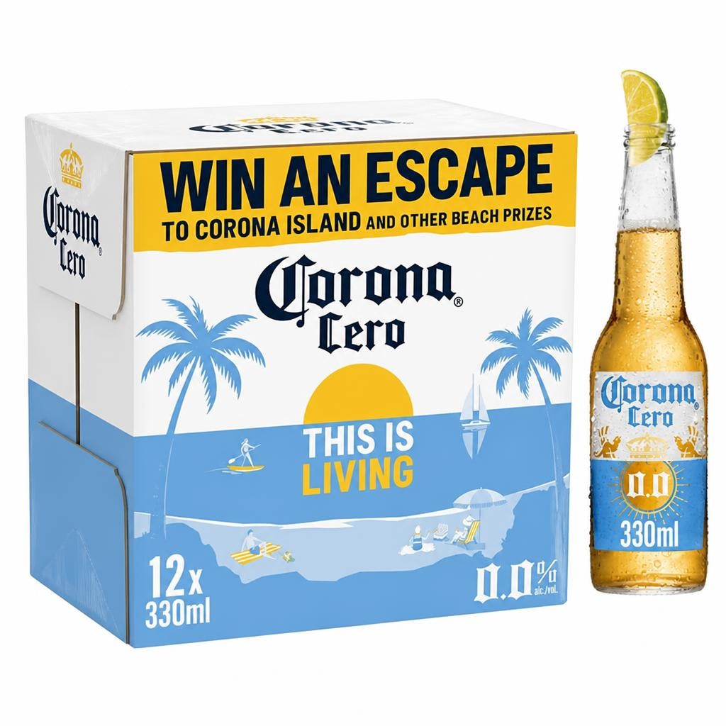 Corona Cero 0.0% Alcohol Free Beer 12 x 330ml