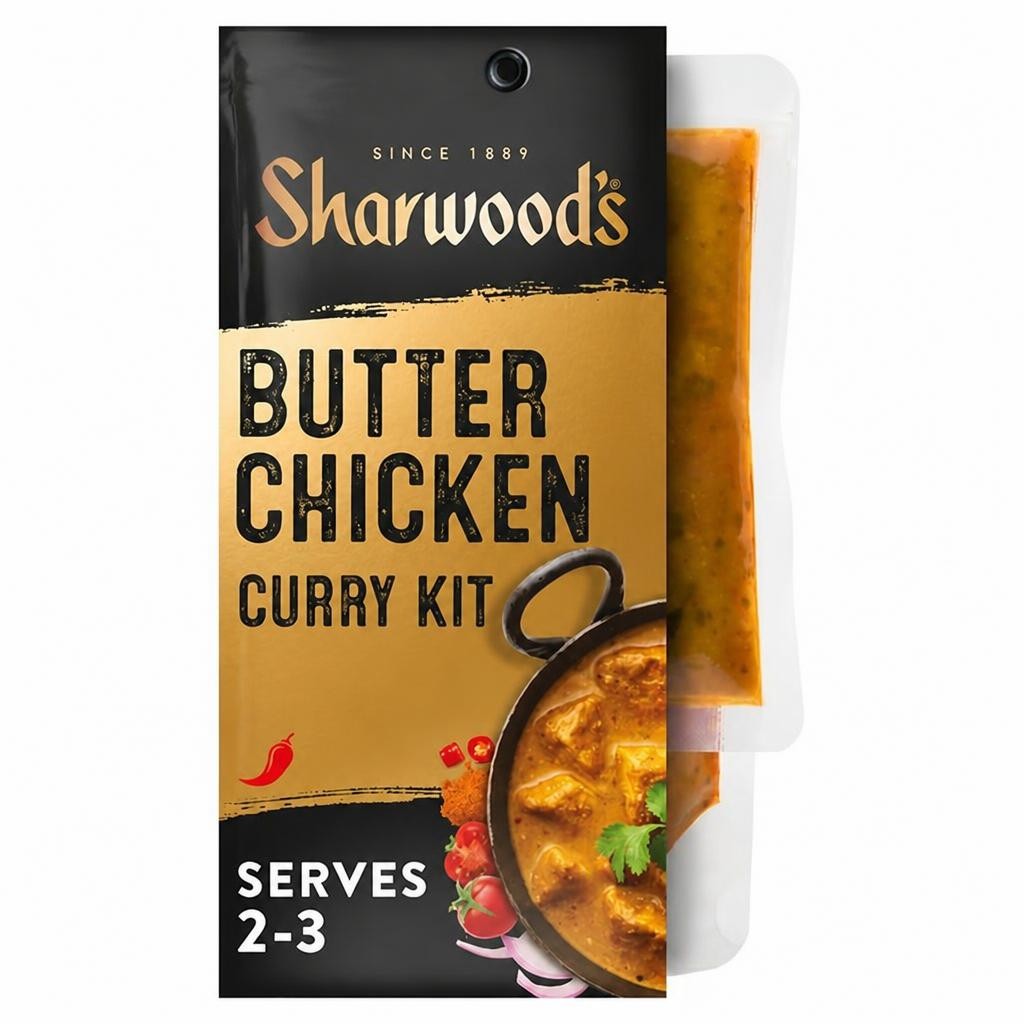Sharwood's Butter Chicken Indian Curry Sauce Kit 280g