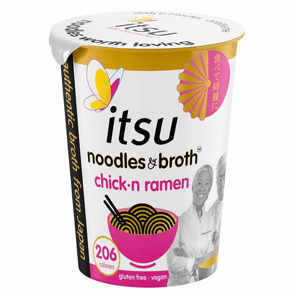 itsu Chick-n Ramen Rice Noodle Pot 64g