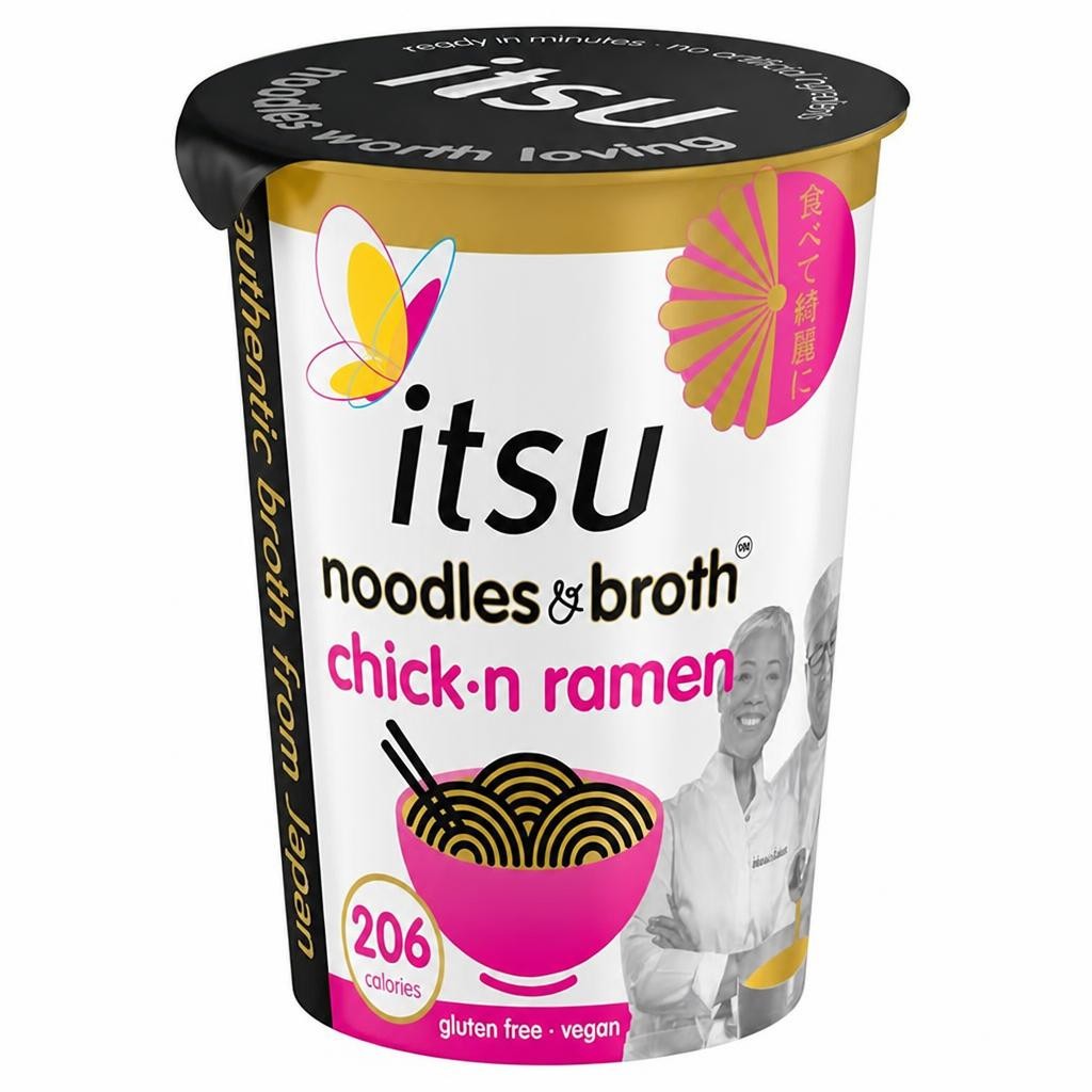 itsu Chick-n Ramen Rice Noodle Pot 64g