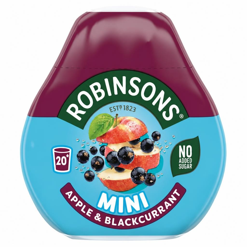 Robinsons Mini Apple & Blackcurrant On the Go Squash 66ml