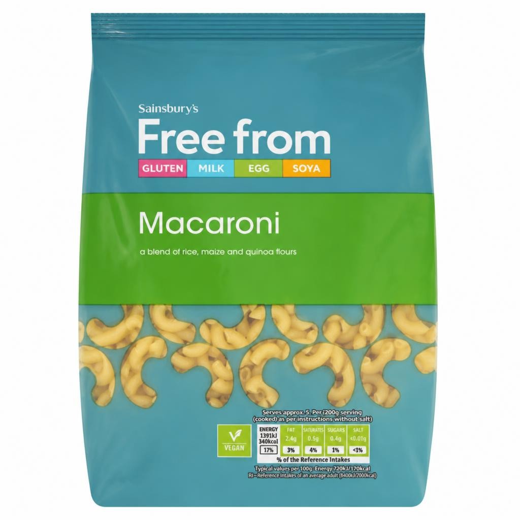 Sainsbury's Free from Macaroni Pasta 500g
