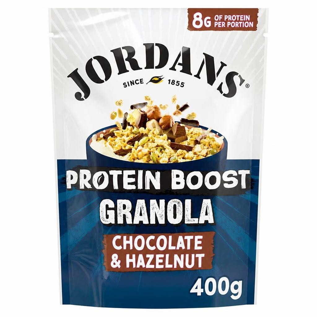 Jordans Protein Boost Granola Chocolate & Hazelnut 400g