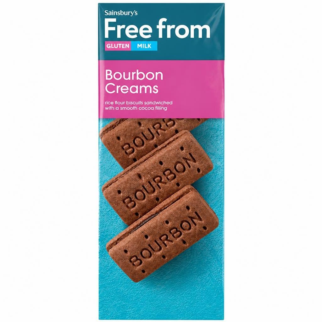 Sainsbury's Free From Bourbon Creams 150g