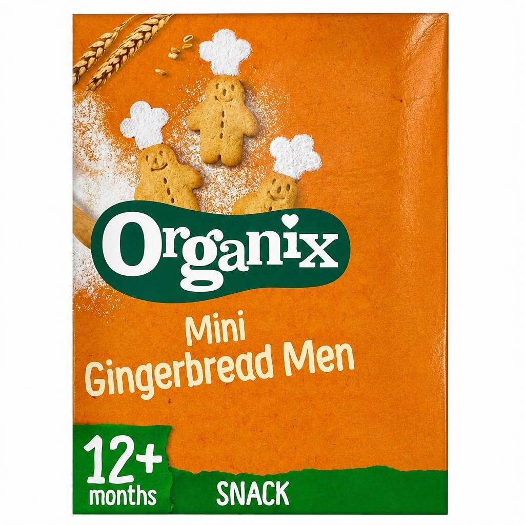 Organix Mini Gingerbread Men 5x20g